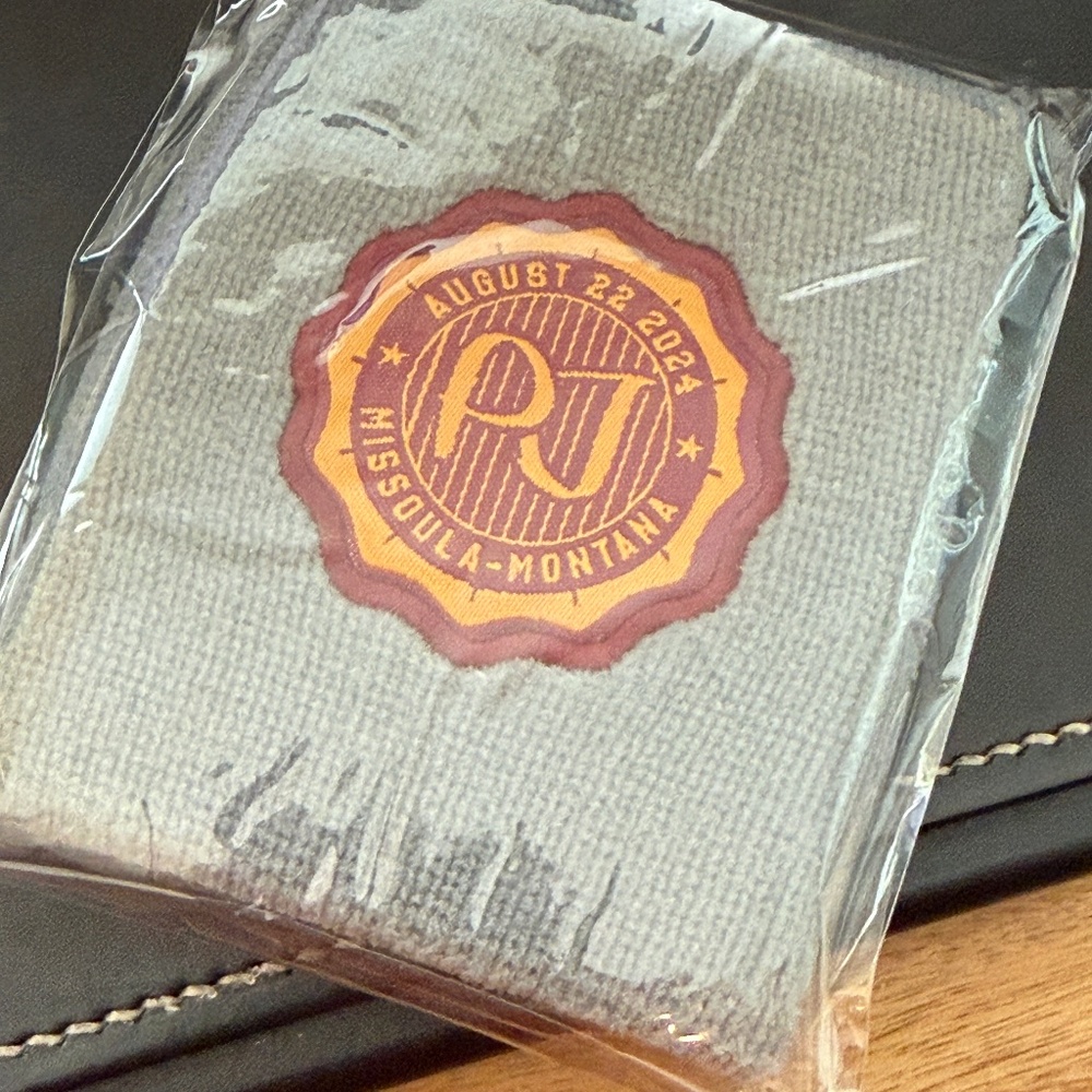 Pearl Jam Wristband - 2024 Dark Matter Tour Missoula